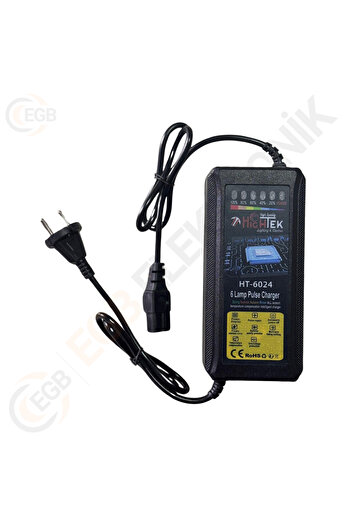 Hightek HT-6024 60V 24A Elektrikli Bisiklet Ve Motorsiklet Şarj Adaptörü