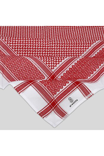 alwastta Classic red shemagh for travelers