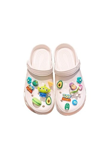TopToday by C&S Papuci din Spuma cu Aplicatii Haioase Boutique Deluxe, Talpa Inalta Antialunecare, Confortabilitate,