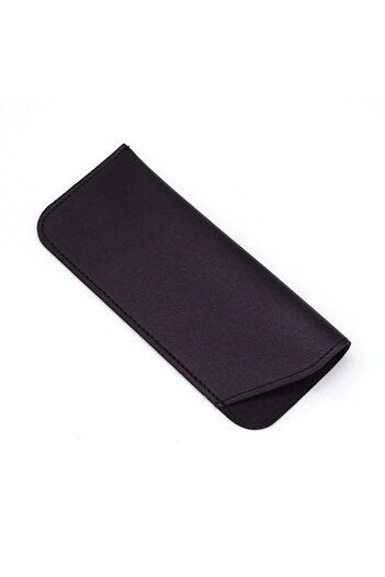 SOHO Eyeglasses Case, J64, Polyurethane Leather, Intense Dark