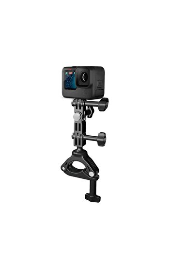 dalip Bicycle or Motorcycle Mount for Action Camera, GoPro, Sony, Black