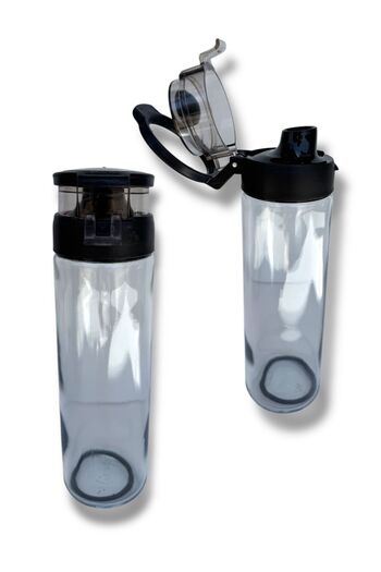 madam gold Water Flask Glass and Transparent Special Motivational Flask