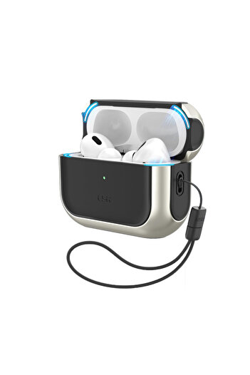ESR Protective Case for Apple AirPods 1/2, Orbit Hybrid HaloLock, MagSafe Compatible, with Lanyard, TPU,