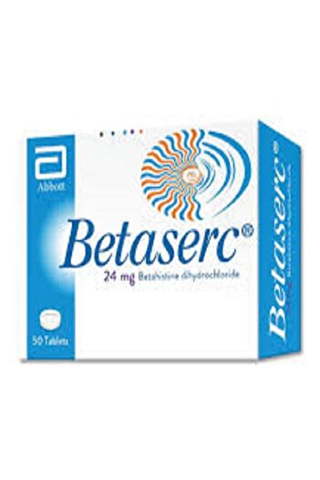 Abbott Betaserc 24mg 50 Tablets