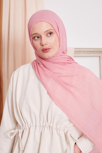 LuvenSara Muslin Shawl Pink