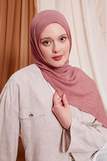LuvenSara Muslin Shawl Dark Powder