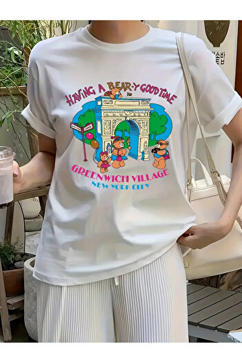 Jose Clothing Premium Oversize κοντομάνικο μπλουζάκι με στάμπα