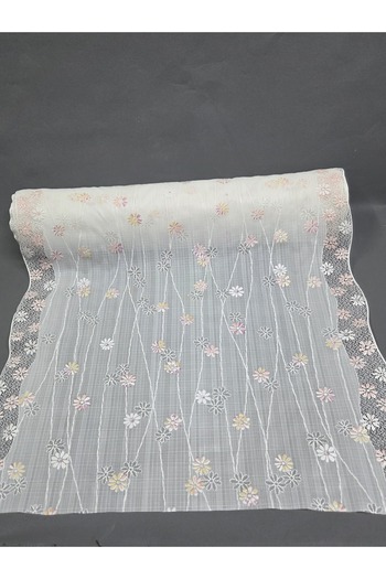 Başak Ev Tekstili Pvc Corner Lace Shelf and Cabinet Cover Runner