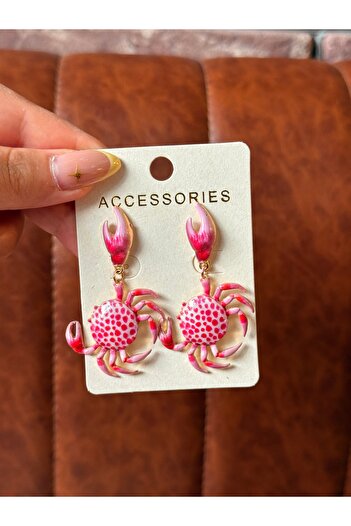 luxyansımalar Big Crab Earrings
