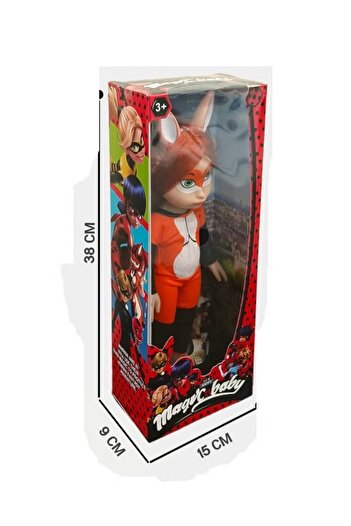rexa MiracleLady™ Fashion Doll – Ladybug-Inspired Superhero Doll for Girls' Imaginative Play