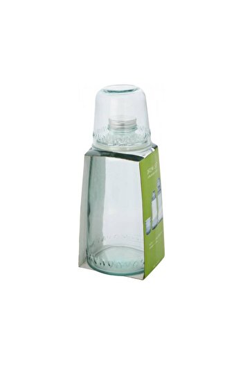 Natural Recycled glass carafe and glass set, Vient