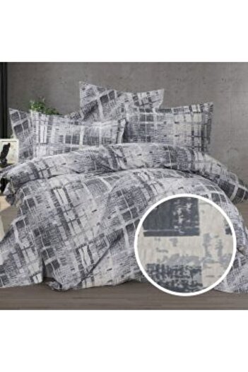 Ralex Bed Linen Set Creponata 100% Cotton, Bed Sheet 160 x 240 cm, Comforter 140 x 210 cm, Pillowcase 50 x