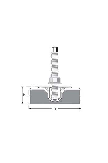 Sedef Bench Buffer M16X150 Diameter80