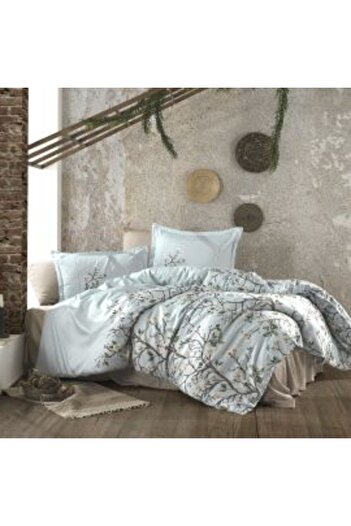 Ralex Set de lenjerie de pat premium Lux Satin 100% bumbac, 4 piese dimensiune king, cearșaf 240 x 260 cm, pilotă 200 x 220 cm