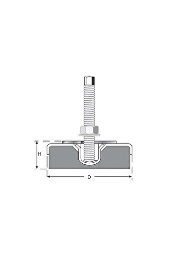 Sedef Bench Buffer M24X170 Diameter200