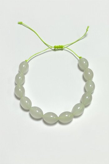 ZERO LAND Hn-Shop Phosphor Macrame Rope Bracelet-Phosphor Green