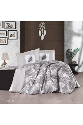 Ralex Double Bed Linen 100% Cotton Ranforce 4 Pieces Extra Large, Sheet 240 x 260 cm, Duvet Cover 200 x 22