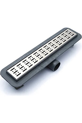 flores Shower channel with stainless steel grate, 30 cm