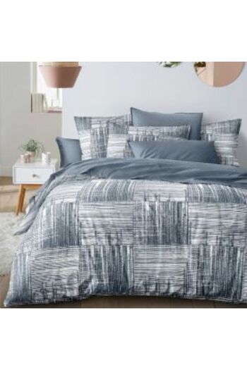 Ralex Double Bed Linen Economy, 4-piece set, gray modern design ECN 14