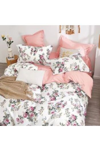 Ralex Single Bed Linen Percalle Printed Cotton 100%, 3 Pieces