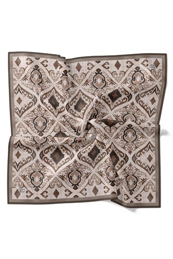 Levidor Ethnic Shawl Pattern Sparkling Crystal Scarf