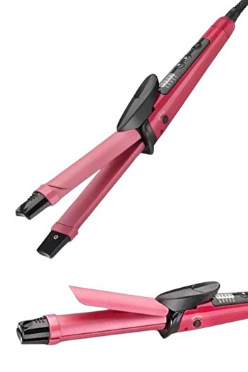 ZERO LAND Hn-Shop Hair Straightener and Curler Dual Hair Styler Suitable for All Hair Types