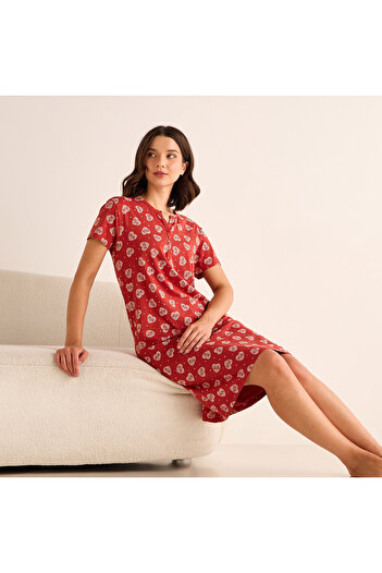 FAV Printed Night Dress