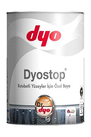 Dyo Dyostop Rutubet Ve Nem Duvar Boyası Beyaz