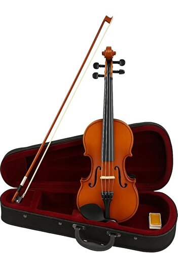 MegArya 1/2 Size Student Violin – Ideal Starter Instrument- Color Mahogany