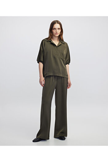 İpekyol Knitwear Mix Polo Neck Blouse
