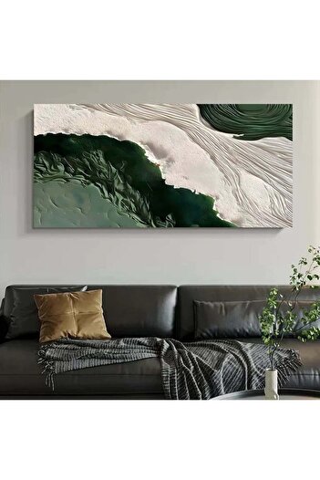 4gdran Modern canvas painting with a fine art design and a hidden wooden frame
