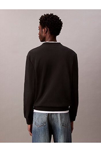 Calvin Klein Erkek Siyah Sweatshirtler