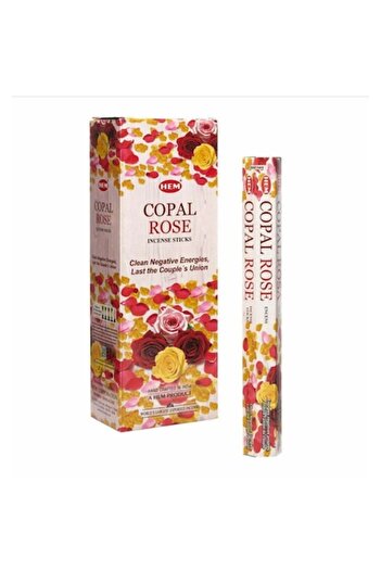 Hem Set Betisoare Parfumate Copal Rose 120 Buc