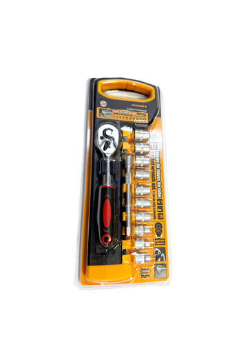 ElastiX Ratchet Wrench Set with Sockets,