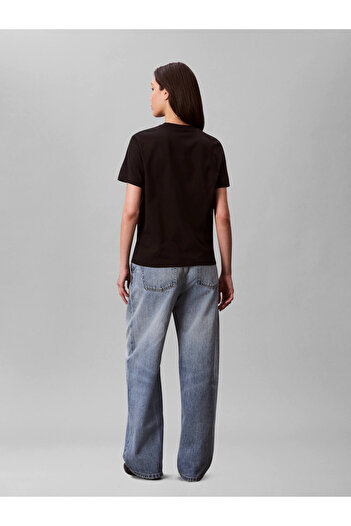 Calvin Klein Dámské černé tričko s grafikou