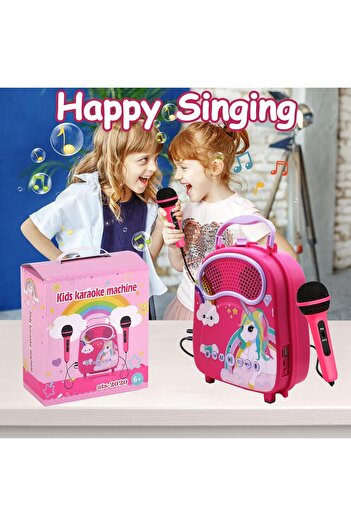 MEIMI Kids Karaoke Machine Speaker for Indoor and Outdoor Activities