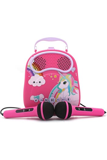 MEIMI Kids Karaoke Machine Speaker for Indoor and Outdoor Activities