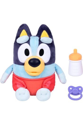 bluey Baby Electronic Plush Toy 28 cm with Sounds and Accessories