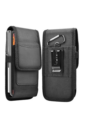 Gaudi Borseta Unisex Multifunctionala, XXL, 17.5x10x2.5cm, 6.8 inch, T32, 600D Oxford Fabric, Deep Dark