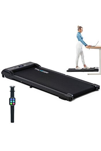 Thunder Electric treadmill, Thunder, IDEA, Maximum speed 6km/h, maximum supported weight 80kg, Black