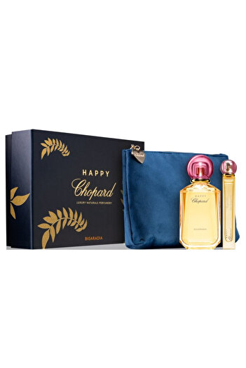 Chopard Happy Bigaradia Gift Set, Eau de Parfum, 100 ml Eau de Parfum + 10 ml Eau de Parfum + Bag