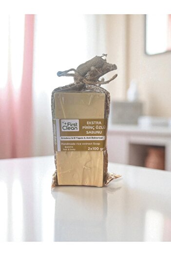 Tpm 1. Quality Pure Natural Handmade Rice Extract Classic Pouch Hair and Body Soap