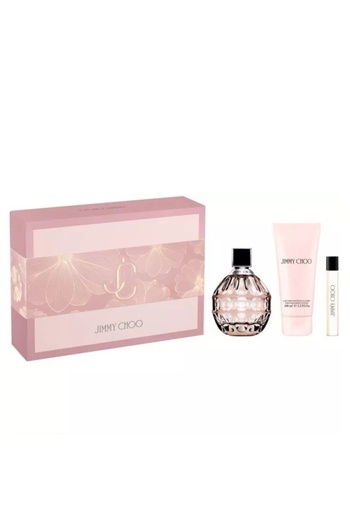 Jimmy Choo Gift Set – Eau de Parfum 100ml + Body Lotion 100ml + Mini Eau de Parfum 7.5ml for Women