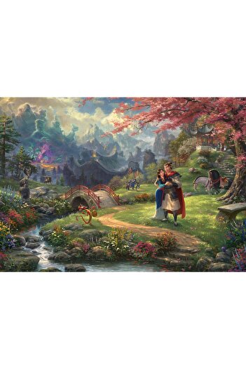 Schmidt Puzzle - Thomas Kinkade: Mulan, 1000 pieces