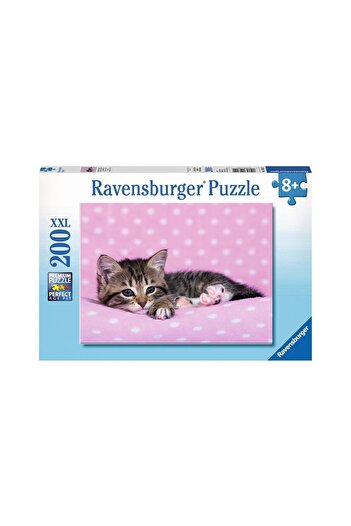 RAVENSBURGER Puzzle - Kitten, 200 pieces XXL