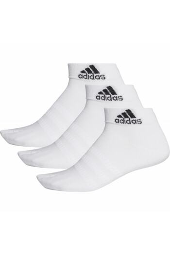 adidas Set 3 pairs of Light Ankle Socks, white, size 37-39