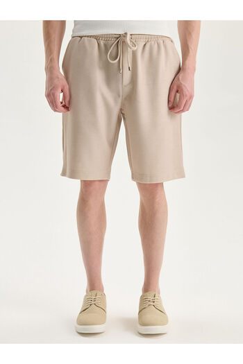 LC Waikiki Beige Slim Fit Men's Shorts