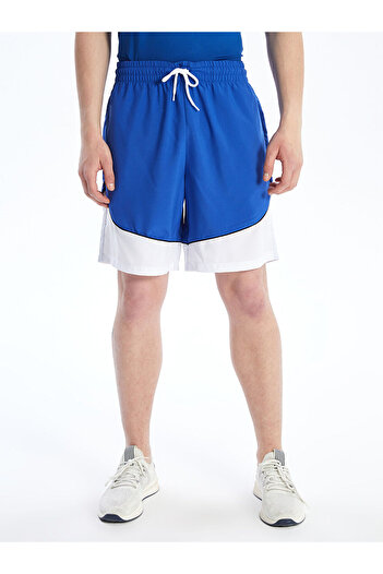 LC Waikiki Blue Comfortable Fit Men's Sports Shorts