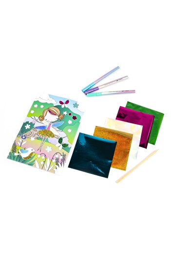 JollyMag Dětská kreativní sada Kidea, vícebarevná, víla ZKWMAKA