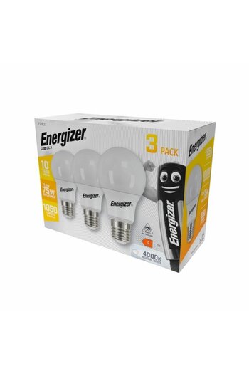Energizer Set 3 Becuri LED GLS Energizer, 11.1W, E27, 1060lm, 4000K